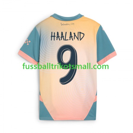 Fußballtrikots Manchester City Haaland 9 2024-2025 Kurzarm Fourth trikot kaufen